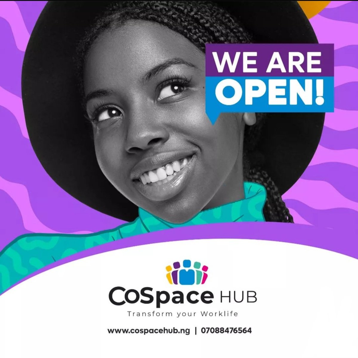cospacehubng's tweet photo. Welcome back from the long holidays 😁

We are open and ready to serve you! Yes you! 😎

Visit us today at TDL building, behind Sterling Bank, Ososami Rd, Oke-Ado, Ibadan.

Al Nassr| Opay| Newcastle| Escobar |Bluesky

#cospacehubng #transformyourworklife https://t.co/Ln81aocuL3