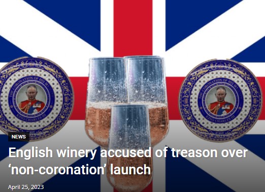 British winery faces spell in the Tower over treasonous failure to produce pomp-inspired tat.
fake-booze.com/news/winery-tr…