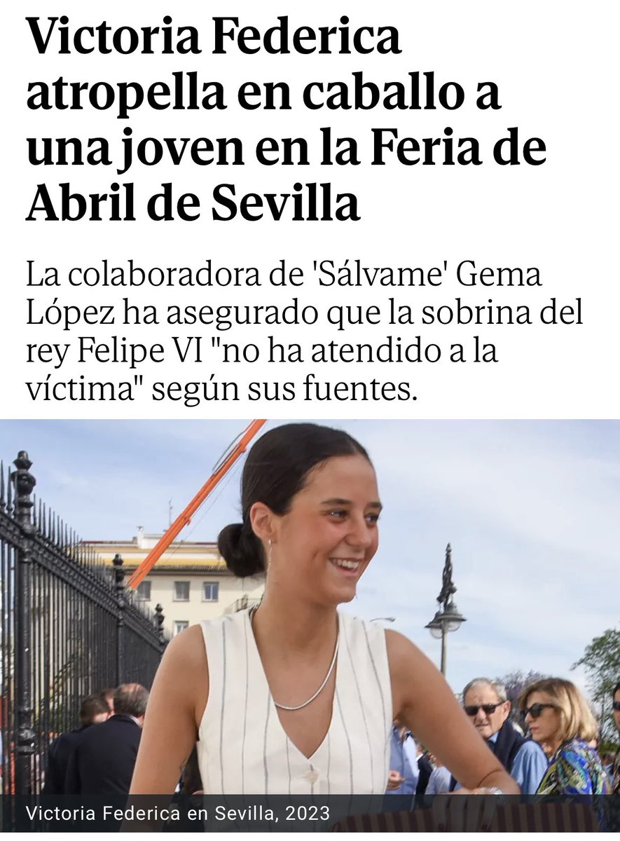 PutoMikel's tweet photo. Lo de un miembro de la familia real atropellando a caballo a un plebeyo en medio de una celebración popular es tan feudo-coded https://t.co/77gpYaxRup
