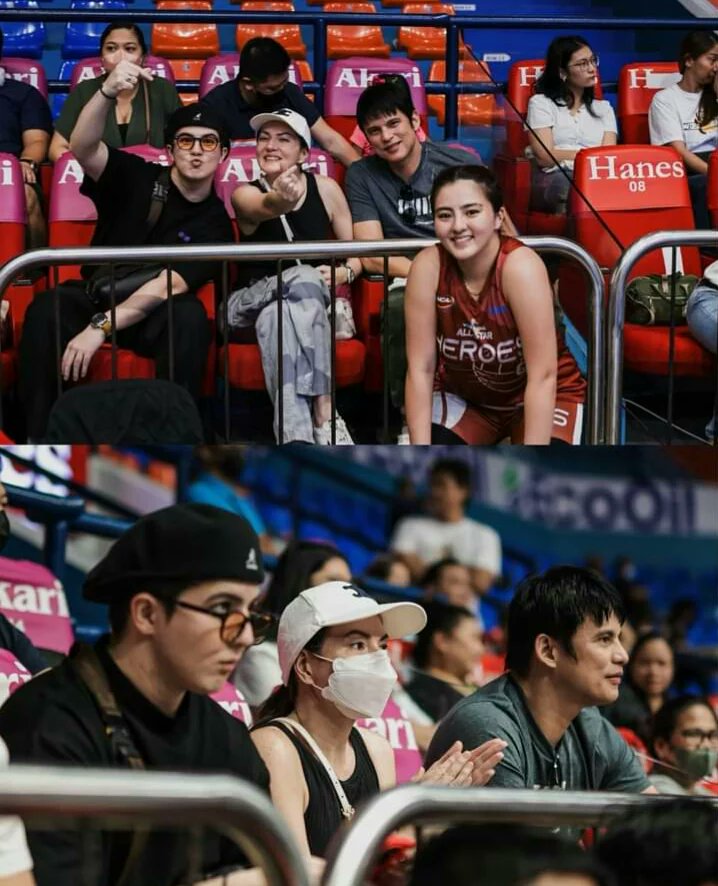 cassy_updates's tweet photo. More photos of Cassy (in action) in last Sunday's event (#NCAAAllStarVolleyballGames), where she showcased her love for this sport.
With her are the very supportive parents (Ms Carmina & tatty Zoren), twin bro (Mavy), and Thia T.
#CassyLegaspi 💛
#NCAASeason98
#VarsityPlayer https://t.co/OhfJyzplSj