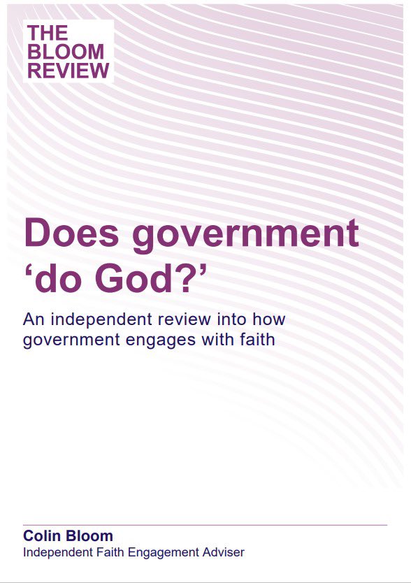 Does Government do God?

The #BloomReview will be published tomorrow. You’ll find out what I think. In the meantime what do you think? #Faith