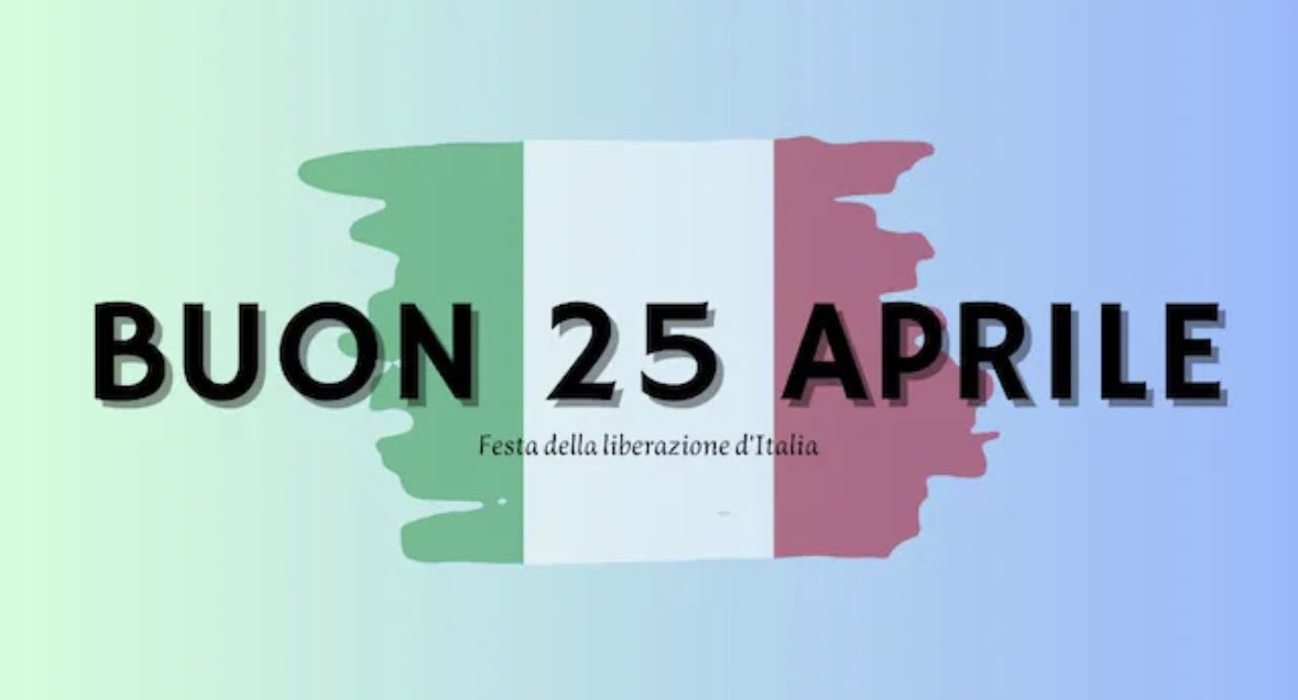 #25Aprile l’intensità del ricordo per guardare avanti nella pace e nell’unità. 
Una festa da condividere per l’importanza della memoria per dire 
Grazie a chi ha perso la vita per il valore della #Libertà.