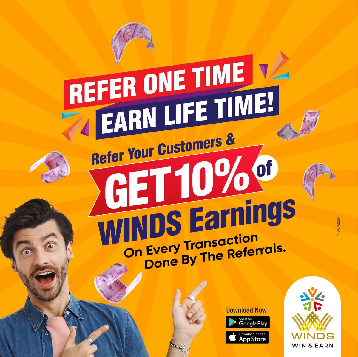 WINDSPartners's tweet photo. Customers that give you Lifetime earnings 🤩

Become WINDS Partner Now: https://t.co/3XWUBiz4yo

#ProfitKiPartnership #shoplocal #supportsmallbusiness #offlinestore #shopkeepers #independentretail #shopsmallbusiness #shopcommunity #profit #sale #customer #partnership #experience https://t.co/QgibXoJIwv