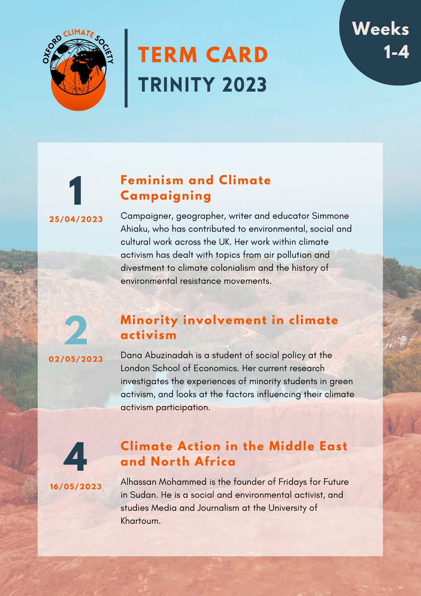 Oxford Climate Society tweet media