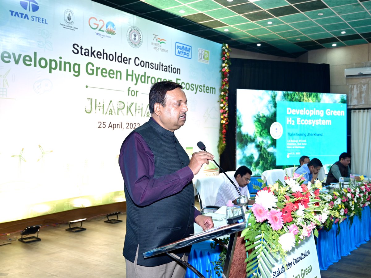 CEED_India's tweet photo. 1/2
The inaugural session saw the presence of Shri @Avinash_IAS_jh, Additional Chief Secretary, Deptt of Energy, GoJ; Shri @AjayRastogiIFS, Chairman, SJT &amp; GHM, Shri @KumarRamapati, CEO, @CEED_India, Shri Aboobacker Siddique P, IAS, Secretary, Deptt of Mines and Geology, GoJ https://t.co/pQCxzBWq3B