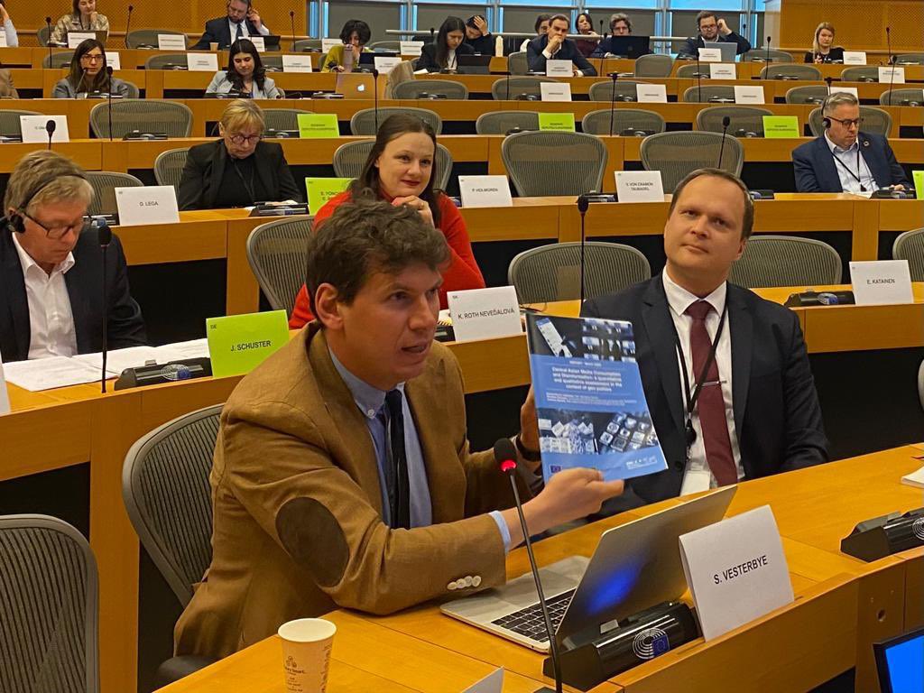 SamuelJsdv's tweet photo. Yesterday, I had the honour of being invited as Director of @ENC_Europe and an expert speaker for the official 🇪🇺 #EuropeanParliamentHearing on  #Russia 🇷🇺 threat in Central Asia and #EU-#CentralAsia engagement:

✅ Progressives can win the media battle in Central Asia because of the favourable youth demography and decreasing television watching. Our ENC-Internews data shows a direct correlation with high levels of anti-Russia sentiments.

✅ EU now supports stability, prosperity and connections with Central Asia in the form of investment, resource & border management, digital, regional integration and guarantees for a stronger and more independent Central Asia. #RegionalUnity #Independence #MiddleCorridor