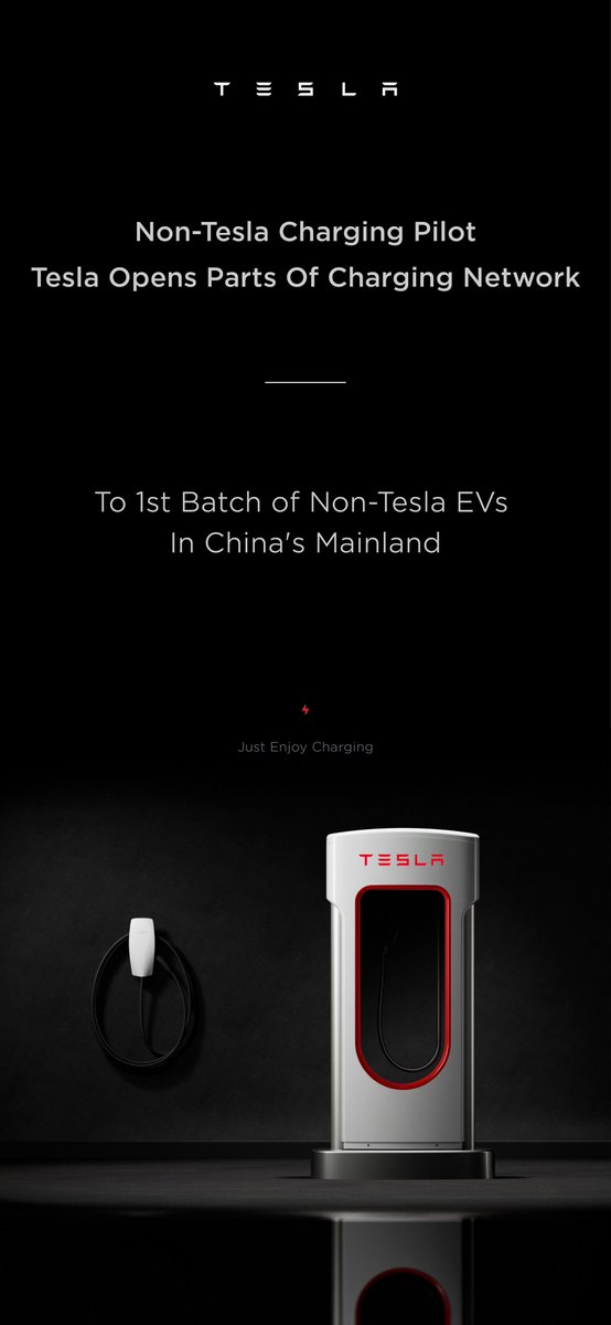 Tesla Asia on Twitter "Certain nonTesla vehicles can now charge at