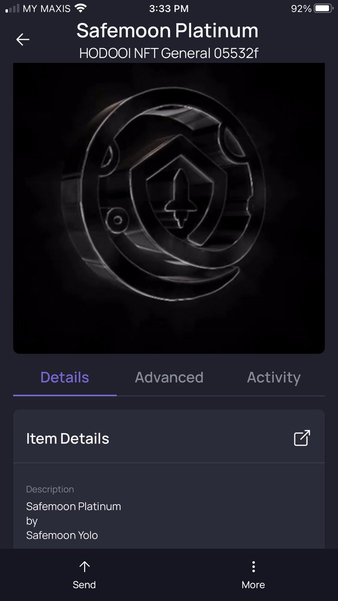 UzyCrypto's tweet photo. Thank you very much @SafemoonYolo
Very thoughtful of u.
Remain blessed and blissful always π.
π#SAFEMOON #Safemoon32Collection #TeamYolo https://t.co/iVe7EBRJUF