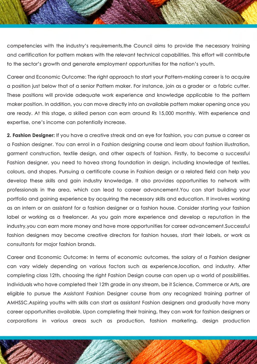 AMHSSCIndia's tweet photo. AMHSSC proudly presents its 25th Newsletter, Paridhaan, for the first Quarter of the Year 2023. It highlights the achievements of the Council in the Skilling Eco-system.

#AMHSSC
#newsletter #Paridhaan https://t.co/4agRN6moSD