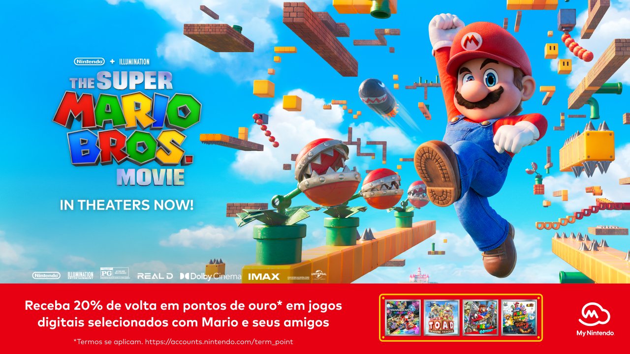 Promoção na eShop de Switch oferece o dobro de pontos de ouro em