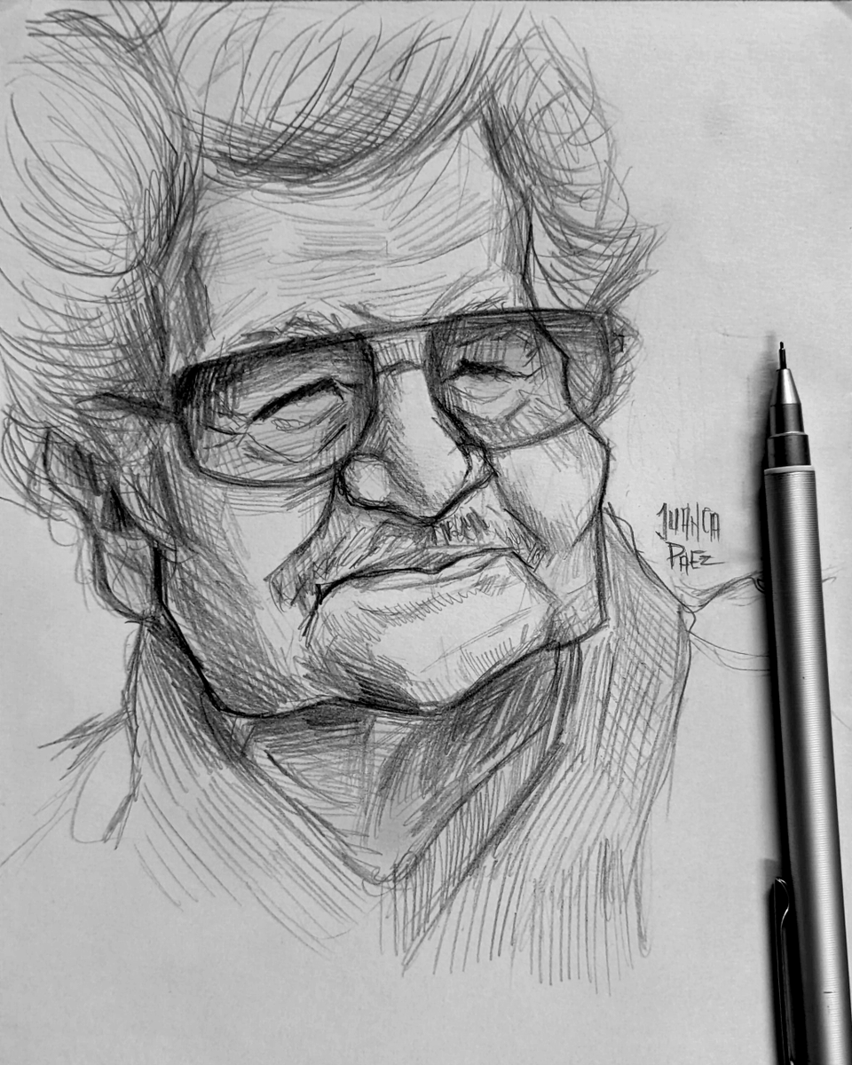 juanca_paezg's tweet photo. Algunas cosas que han salido en estas últimas semanas, en un golpe de motivación creativa pa aprovechar mientras dure (?
1. Estudios de color sobre dos pelis
2. Gabo García Márquez
3. Don Sixto
4. Retrato de Juan Cruz https://t.co/QBhXT11JXG