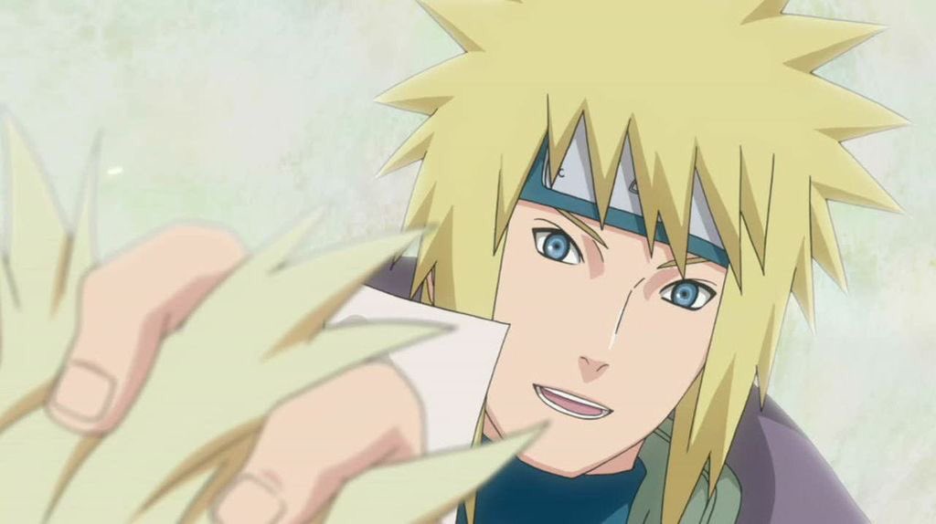 มินาโตะรู้สึกว่าไม่ควรถามอะไรไปมากกว่านี้ เขาวางมือลงบนหัวอีกฝ่ายด้วยความเอ็นดู

“เช่นนั้น ฉันเองก็อยากเจอพ่อของหนูเช่นกัน”