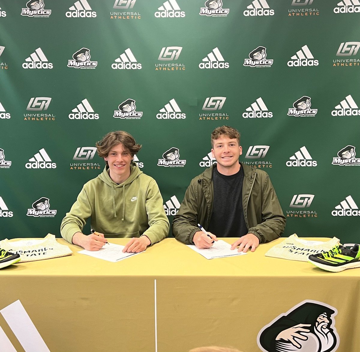 Congrats to Eric Hasby and Morgon Brindley for committing to BSC to continue their education and compete in track and cross country!