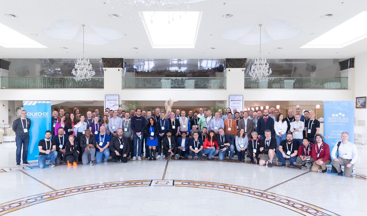 I just love this community! Thank you to our members and patrons for making <a href="/euroix/">euro-ix</a> 38th forum great! many great discussions and ideas to take into the future! Thank you InterLAN for hosting us in lovely Cluj-Napoca!