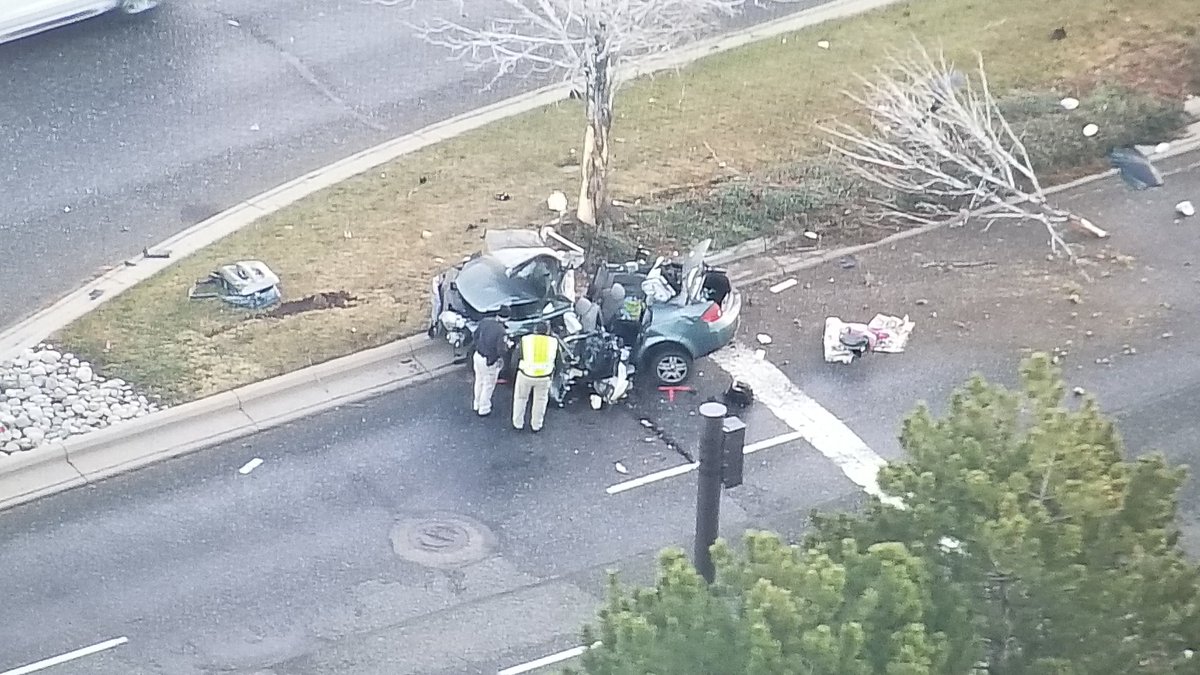 Dave Hunter on Twitter "This is the fatal crash CLOSING Iliff between