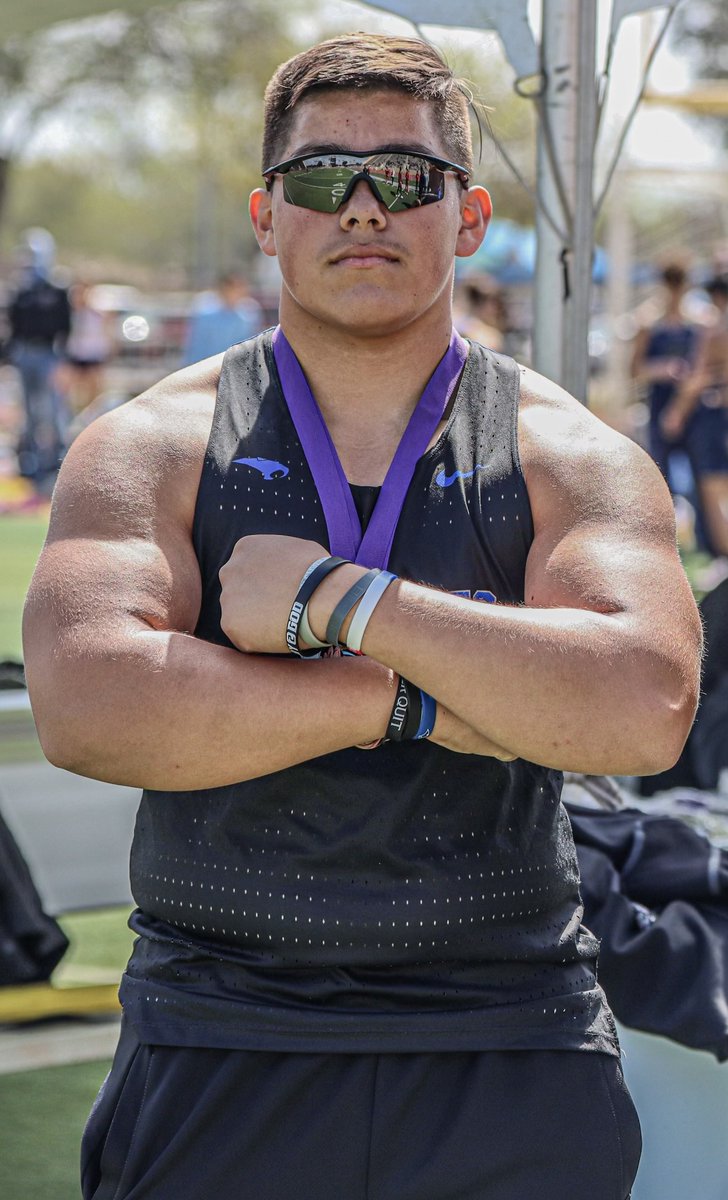 TTFCA's tweet photo. Welcome Edinburg Robert Vela High School's Kristopher Perez to the 2023 7th Annual Meet of Champions. He'll compete in the Shot Put and Discus. 
@trackbarn @throwing_the @ThrowSumthin @nationalthrows @Perez07Kris @TXMileSplit @EdinburgVela https://t.co/XpBueADblV