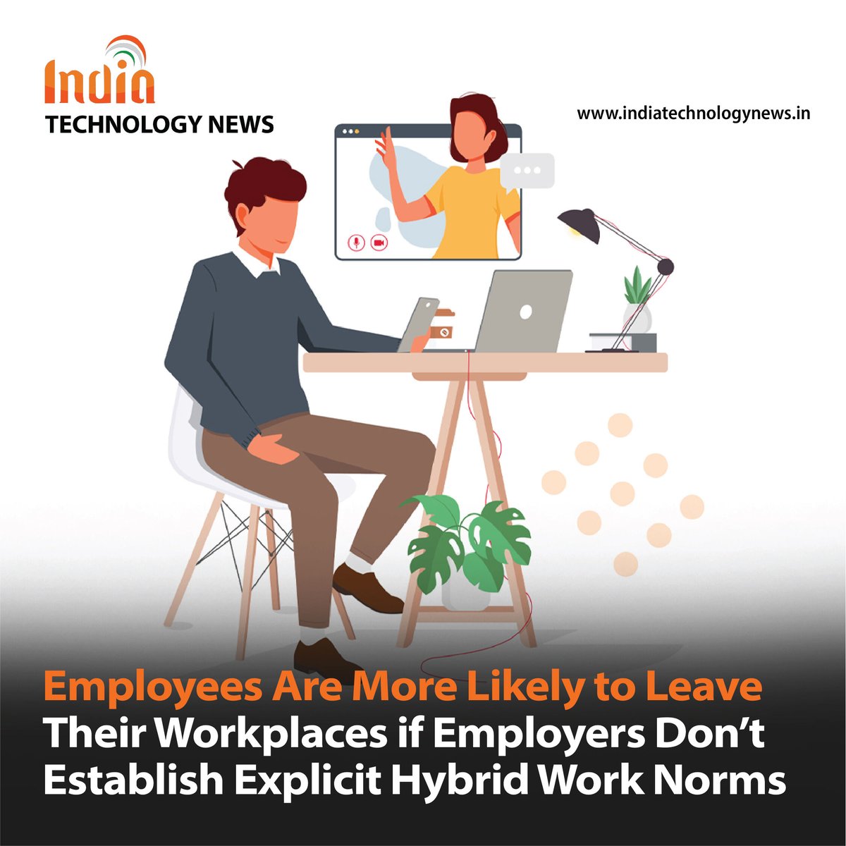 “Today’s hybrid work models lack the informal channels for absorbing norms that are present in an office setting,” said Caitlin Duffy, director in the #Gartner #HR practice.

Read more: bit.ly/3Lq7j0T

#IndiaTechnologyNews #HybridWork #Employee