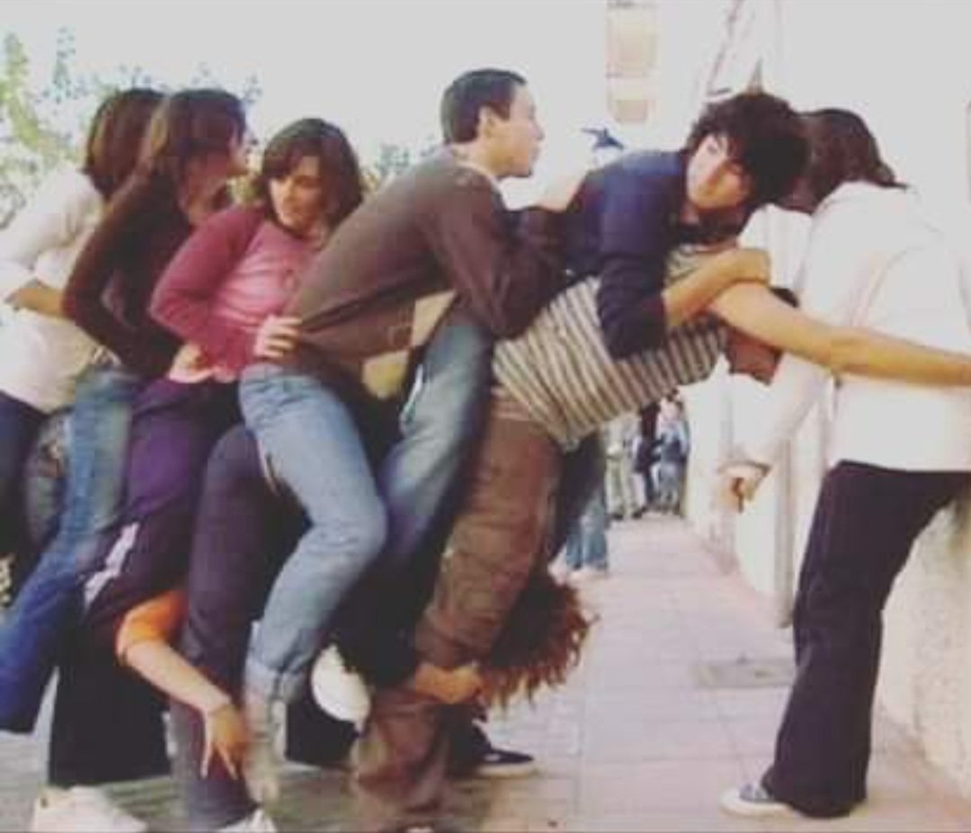 Qué burros éramos...