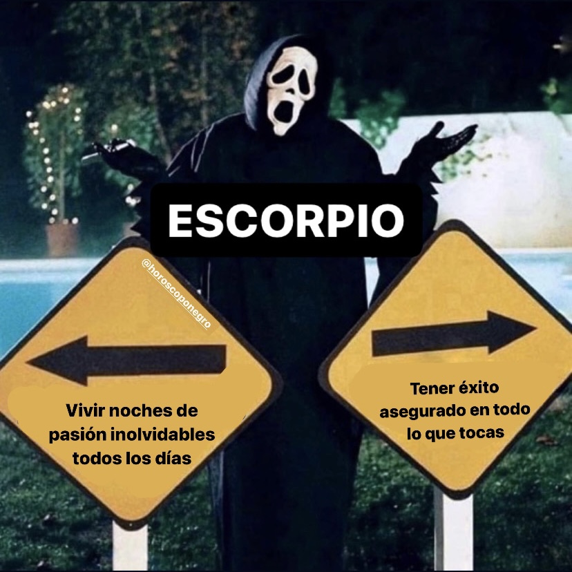 escorpio_hn's tweet photo. Difícil elección 🤣 Comenta cuál escogerías ✨ #escorpio #horoscoponegro https://t.co/ZDqzmlIyTB