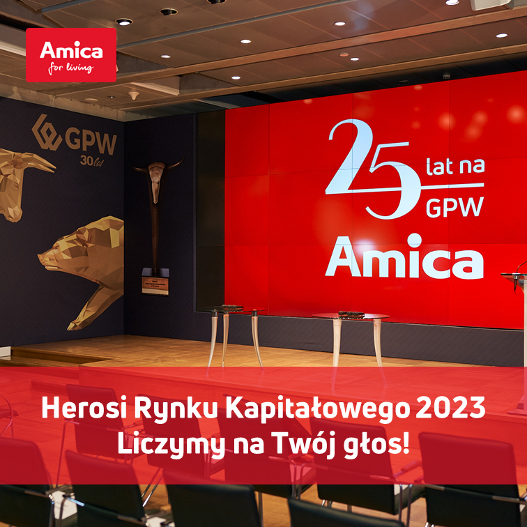 Amica Group (@amicagroup) on Twitter photo Taka sytuacja u nas 😎 Dziękujemy <a href="/inwestorzy/">Stowarzyszenie Inwestorów Indywidualnych 📈</a> za zauważenie naszych działań. Nominacja to już dla nas duże wyróżnienie! Jeśli też uważacie, że zasługujemy na tytuł Herosa w kategorii Giełdowej Spółki #ESG, to tu możecie oddać na nas głos: sii.org.pl/formularz-1433… 🙌 Taka sytuacja u nas 😎 Dziękujemy <a href="/inwestorzy/">Stowarzyszenie Inwestorów Indywidualnych 📈</a> za zauważenie naszych działań. Nominacja to już dla nas duże wyróżnienie! Jeśli też uważacie, że zasługujemy na tytuł Herosa w kategorii Giełdowej Spółki #ESG, to tu możecie oddać na nas głos: sii.org.pl/formularz-1433… 🙌