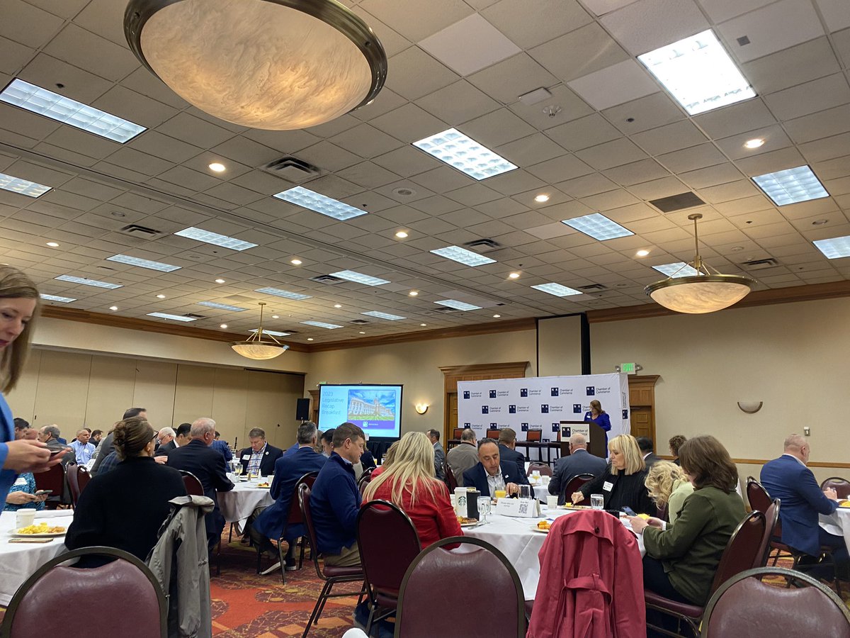 Starting the day off at the 2023 Legislative Recap. <a href="/Linknky/">LINK nky</a> <a href="/nkychamber/">NKY Chamber</a>