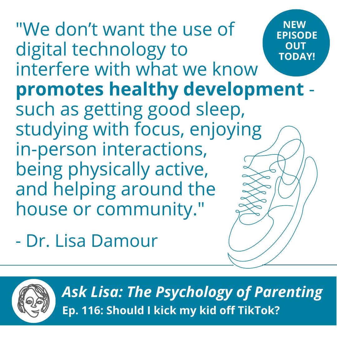 Lisa Damour, PhD tweet media