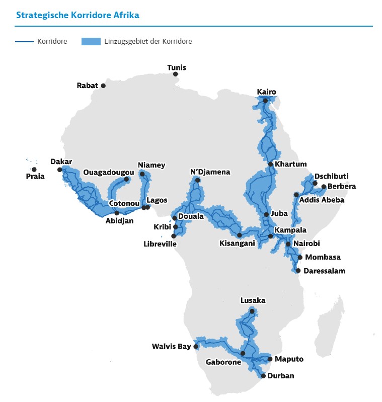 🇪🇺 🛤️ #EU fördert Transportkorridore in #Afrika - Finanzierung steht fest: Die EU-Initiative #globalgateway setzt über eine Milliarde Euro ein, um strategische #Korridore auf dem Kontinent zu finanzieren. africa-business-guide.de/de/meldungen/e…