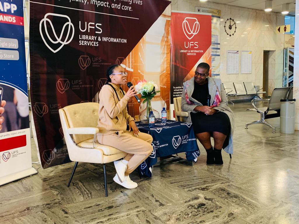 UFSLibrary's tweet photo. The Frik-Scott Library raises awareness for Malaria Day. https://t.co/pCfQNYfyYF