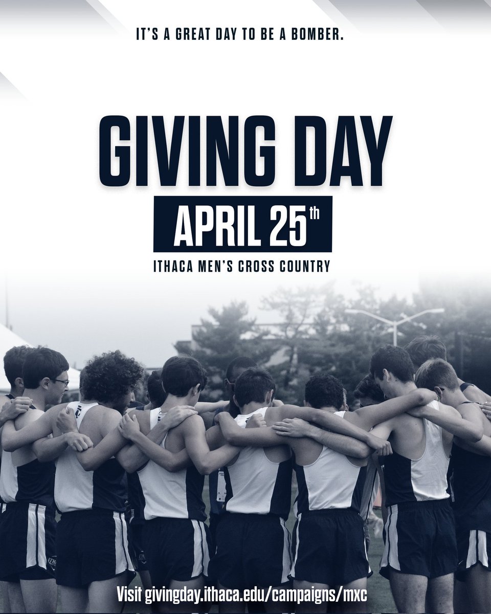 IthacaMXCTF's tweet image. Giving Day is Here and already moving fast!

Consider donating to our program and thank you in advance to those who do!

Cross Country givingday.ithaca.edu/campaigns/mxc

Track and Field
givingday.ithaca.edu/campaigns/mtra…