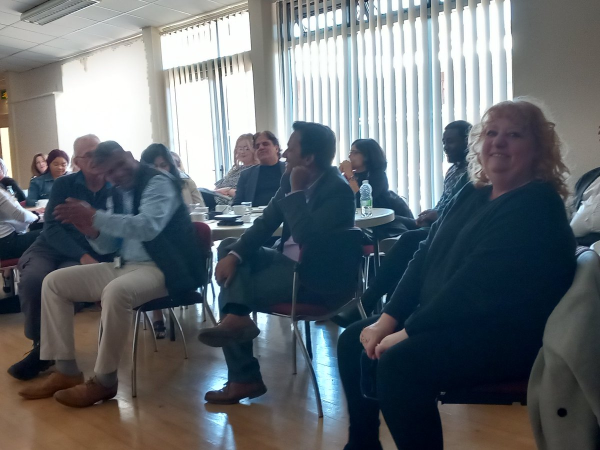 Continuing the day with an afternoon language warm up, starting with 'plum' and ending with 'antique'! Lots of feedback on comms and engagement, and now moving on to an intro to the VCSE, Peer Support Workers and Wellbeing coaches.