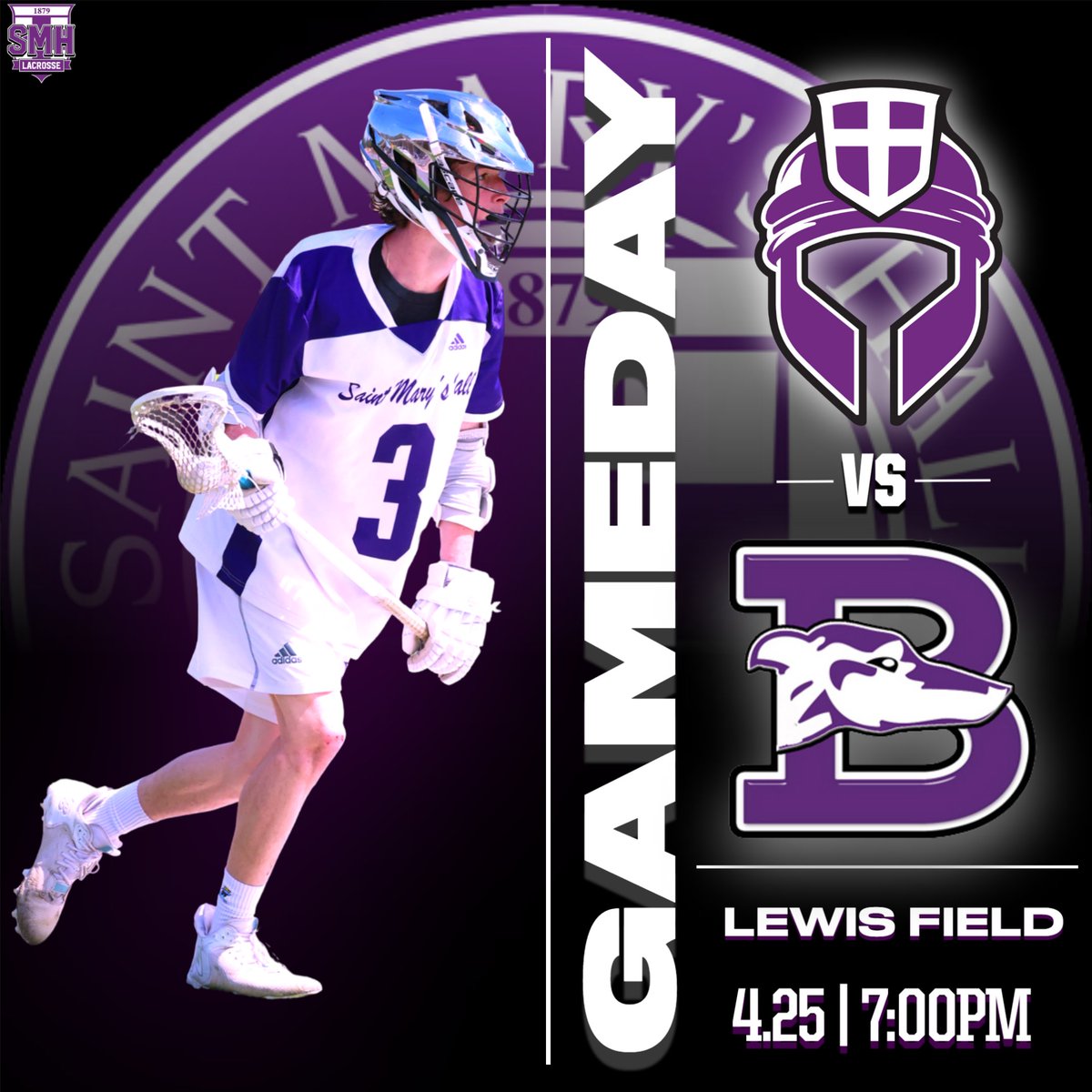 MLAX: Baron Gameday for Baron Lacrosse!! 
🛡️🆙#TheHall