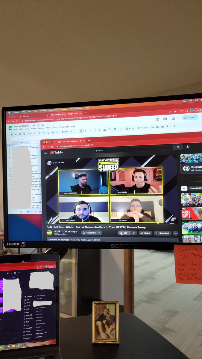 Appreciate <a href="/JamesMSellers/">James</a>, <a href="/Parasite/">Chris</a>, <a href="/Censor/">Doug "Censor" Martin</a> and <a href="/ACHES/">PATTYP</a> for helping me make it through this dragging morning at work with the #reversesweep