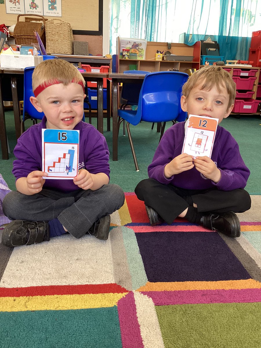 TadPrimaryAcad's tweet photo. This week team Venus have been enjoying learning about numbers 10-20. We have have ordered numbers to 20 and discussed how each number is made up of โ10 and some moreโ. For example, 15 is made up of 10 and 5. #Tadcastermaths #TadcasterEYFS @eboractrust https://t.co/5VJVfCr0Os