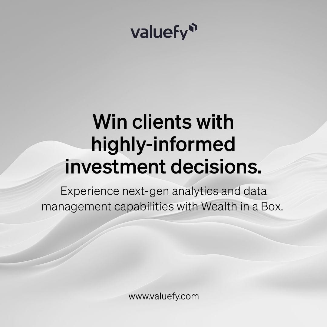 Valuefy's tweet photo. Don't let data silos hinder your investment decisions. Valuefy's Wealth in a Box, can help you access and analyze all your data from a single platform, and make informed investment decisions quickly and easily. 

Try Wealth In A Box: https://t.co/h2i5MTy1CY https://t.co/bIXTOkehXS