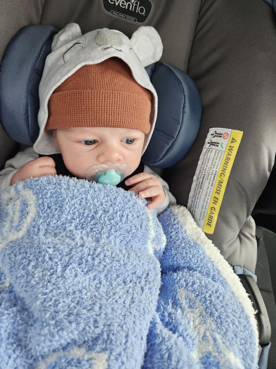 Uhm, ok. How is he getting so big already?! 🥺🩵