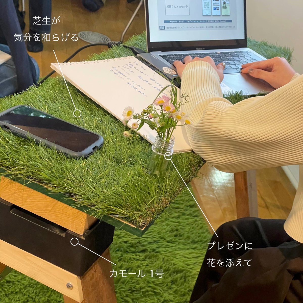who_me's tweet photo. 🦆カモール(1号)で、プレゼンテーション。 #KAMOR https://t.co/wfRwUsJjq7