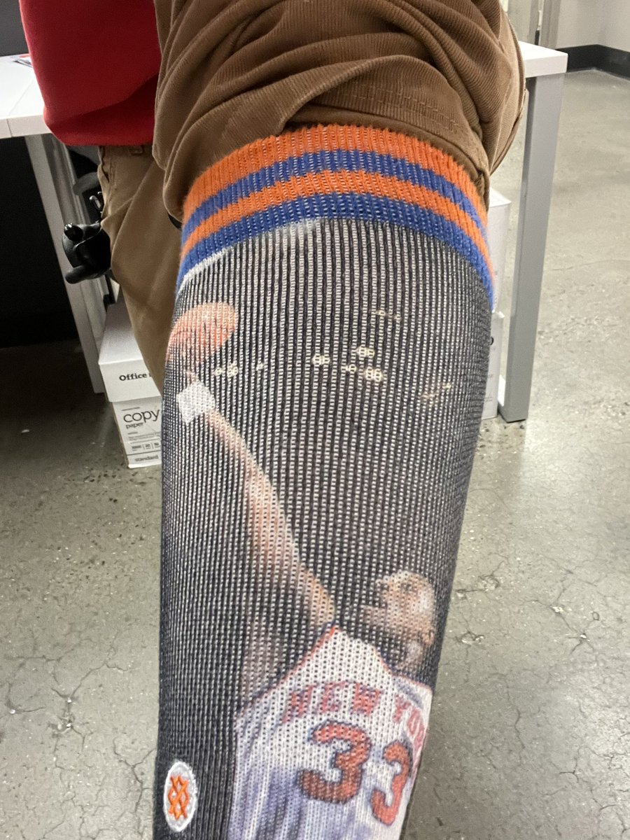 #T2840 Crazy Socks Day
Let’s go Knicks