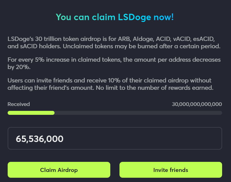 KijjaRun's tweet photo. เคลมดีไหม? Airdrop $LSDOGE https://t.co/VtiLWxAy14