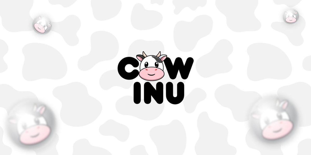 Less than 4 hours remain until the big launch of CowInu! 💥 Excitement and anticipation are taking over the entire team, and we're ready to show the world what we're capable of. 🔥#CowInu #fairlaunch  #CommunityPower 💪