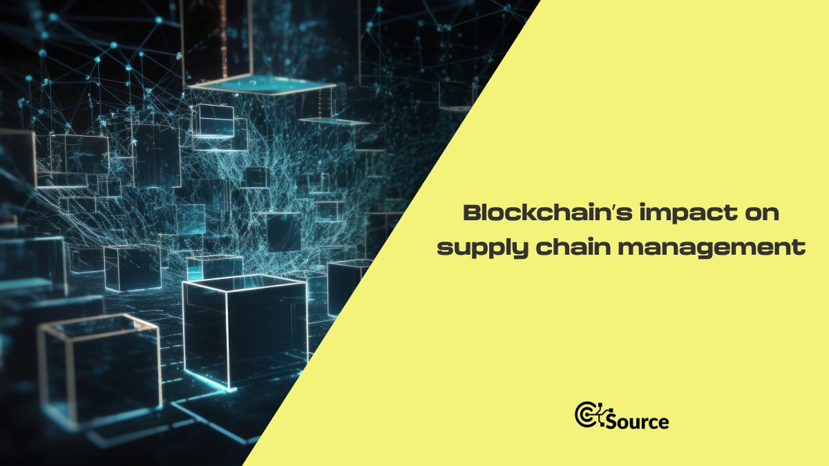 chaintechsource's tweet photo. The emergence of blockchain technology has transformed the way we manage supply chains. Find out how it's improving transparency, accountability, and security in our latest blog post. https://t.co/aAV3jsFCxN

Contact - business@chaintechsource.com
Visit - https://t.co/yFmIgHErQJ https://t.co/mXNj1ZmbJs