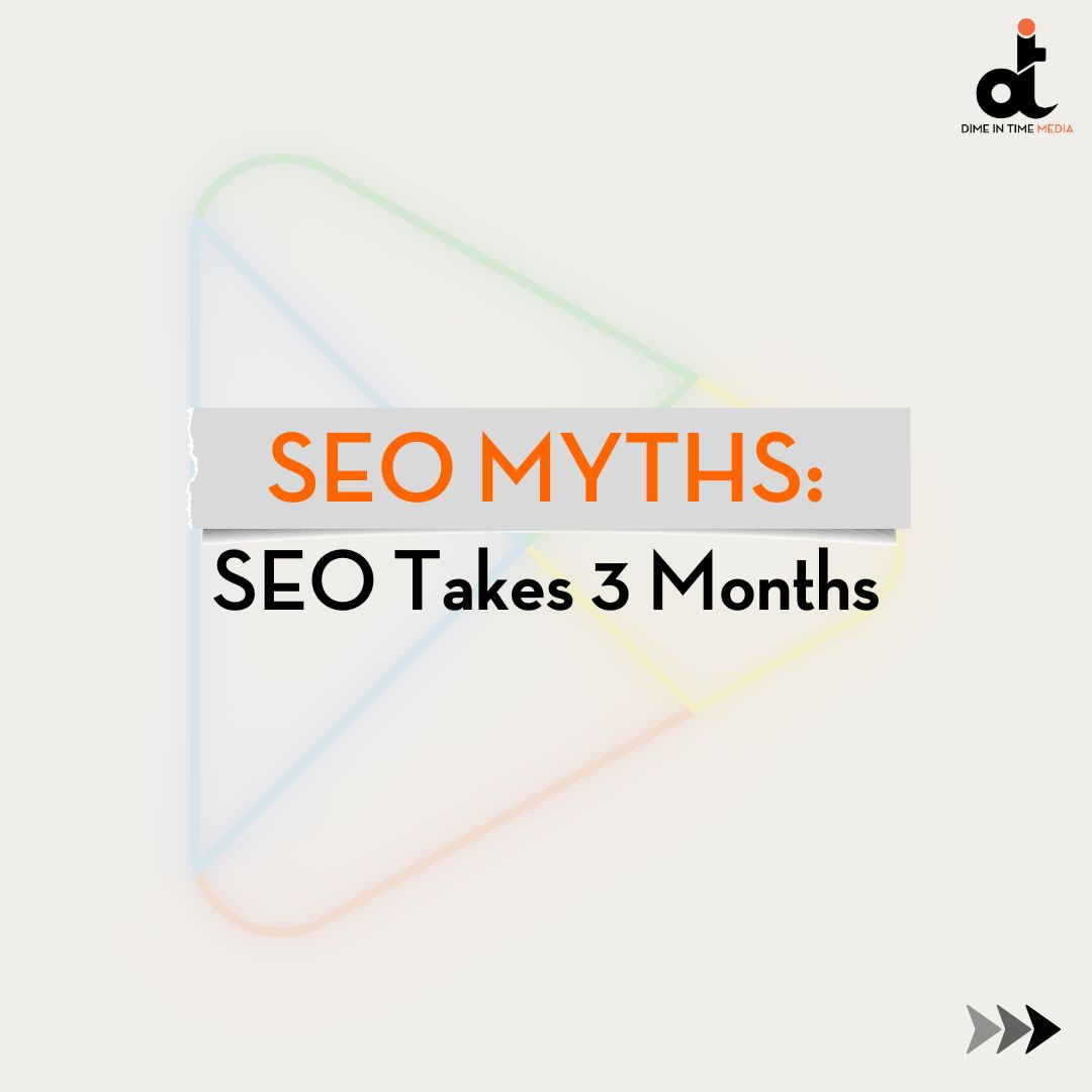 Dimeintimemedia's tweet photo. SEO doesn't work overnight, but it doesn't take forever either. SEO is a long-term strategy that takes time, effort, and expertise.
.
.
.
#seo #seotips #seomarketing #digitalmarketing #seomyths #searchenginemarketing #searchengineoptimization #searchengineoptimizationseo https://t.co/nXcDxxhcbT