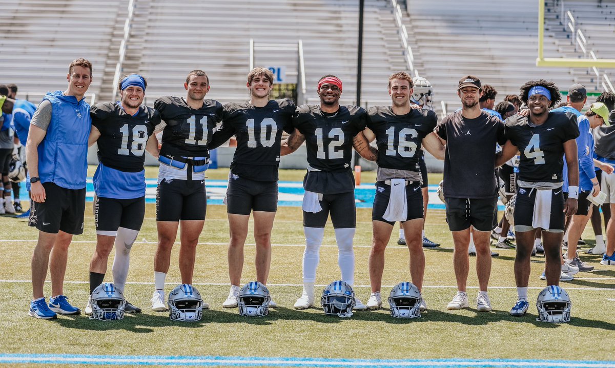 BrentStockstill's tweet photo. Great spring with the guys ! 
Love going to work with this crew 💙 https://t.co/Y2qxfEcTze