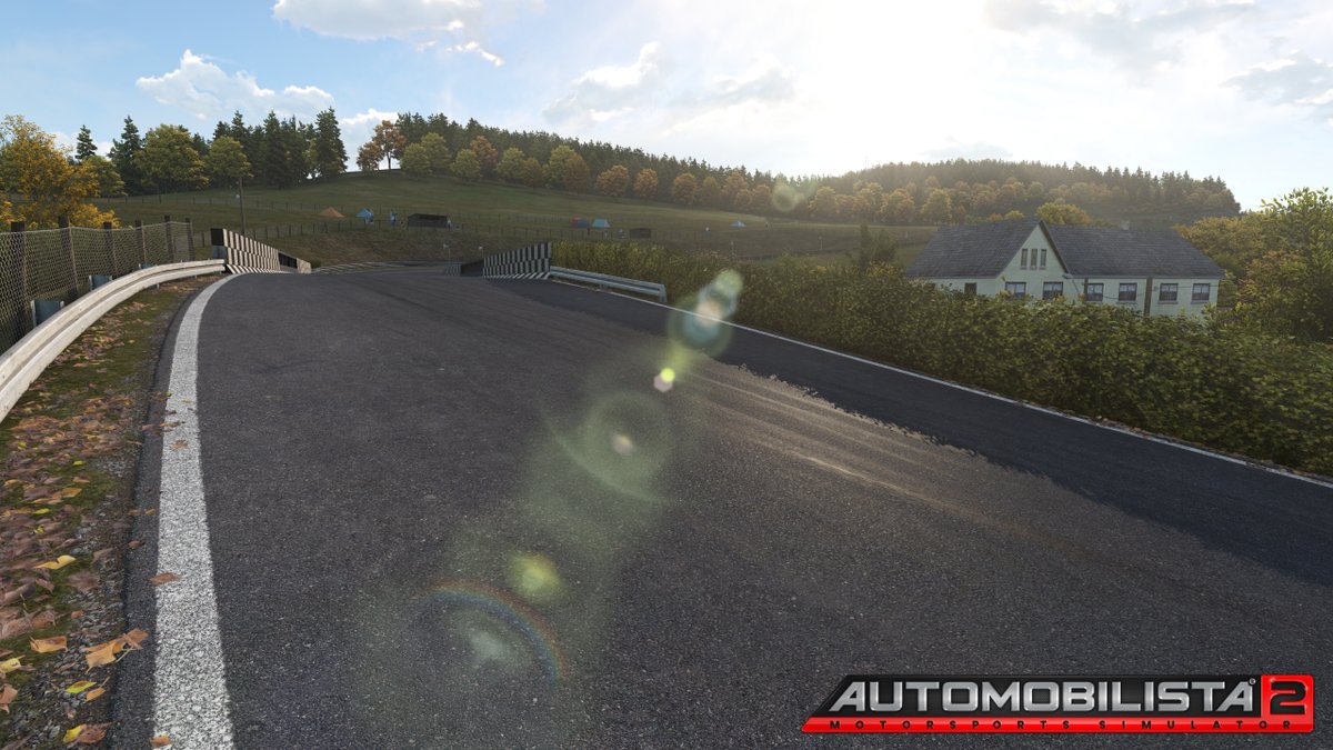 ReizaStudios's tweet photo. Nurburgring 1971 has been available for AMS2 as a Release Candidate since Saturday, and will be wrapped for official release very soon. Here are some fresh previews featuring winter, fall &amp; spring foliage! https://t.co/c8GfgiG5s6