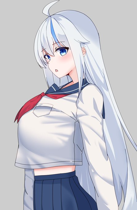 描きたい!で描いた制服リヴィエラさんです 