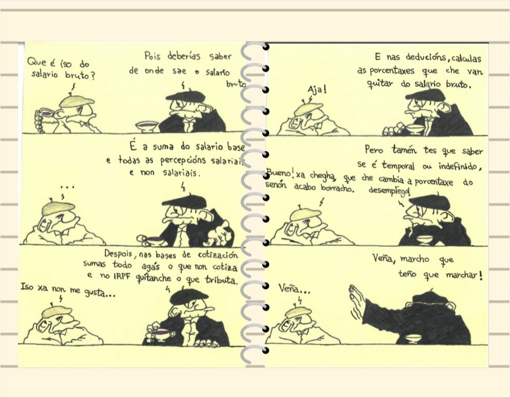 Nos cómics tamén se fala de #fol #folcomparte #acañizaengalego