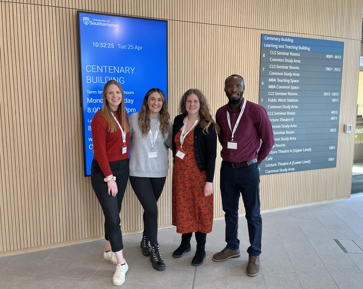 Great to have the NWC ARC members together at the NIHR DEMCOMM fellowship launch day in Southampton!
<a href="/MeganPolden/">Megan Polden</a> <a href="/Sanda247/">Sanda Umar Ismail</a> <a href="/arc_nwc/">ARC North West Coast</a> <a href="/ClarissaGiebel/">Dr Clarissa Giebel 🇪🇺 🇩🇪</a> <a href="/RuthLBartlett/">Ruth L Bartlett</a>  #DEMCOMM