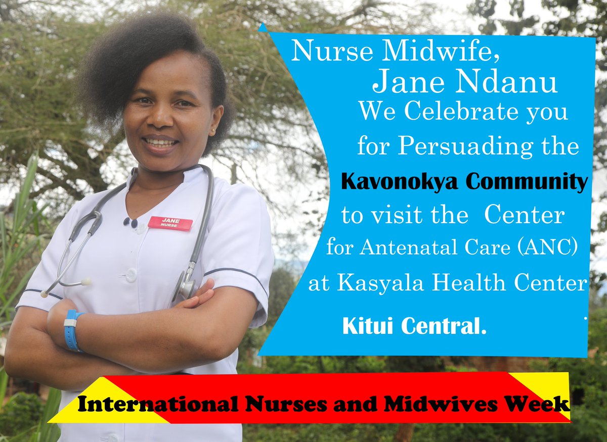 Happy International Nurses and Midwives week. @MOH_Kenya @ICNurses @NCKenya @KenyaGovernors @Kenyamidwives @StateHouseKenya @ntvkenya @KTNNewsKE @KBCChannel1 @citizentvkenya