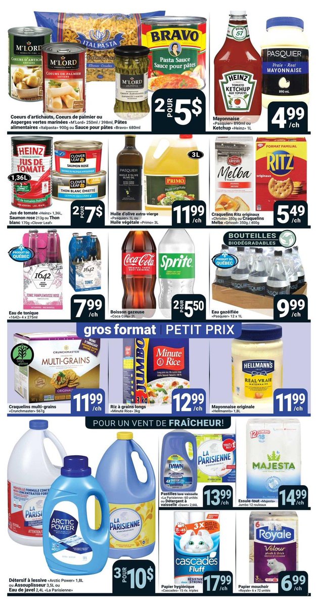 1642 Pamplemousse Rose en special chez Pasquier pendant la circulaire en vigueur du 27 avril au 3 mai 2023. 💥 pasquier.qc.ca/circulaire