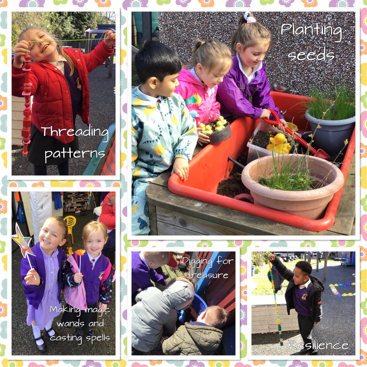 It’s been a very busy day in Reception today! The children have explored our outdoor area beautifully and are developing their gross and fine motor skills. Fab team work, too! #rps #outdoorprovision #grossmotorskills #teamwork