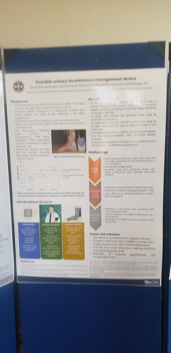 acrcedincare's tweet photo. Our 1st ACRC Spring Symposium is underway.
Lunch consumed, next a brilliant poster session with lots of knowledge exchange and fruitful conversations by our ACRC 1st year Academy students
#ACRCSpringsymposium
#fallsprevention
#futurecare
#futuretech
#BAME
#socialprescribing https://t.co/OwTWLZqIk7